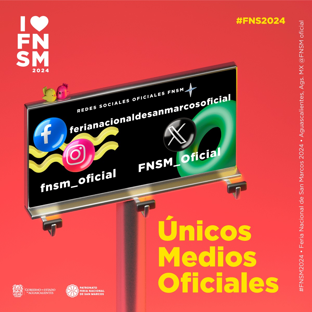 ¿Ya conoces las redes sociales oficiales de la #FNSM ...